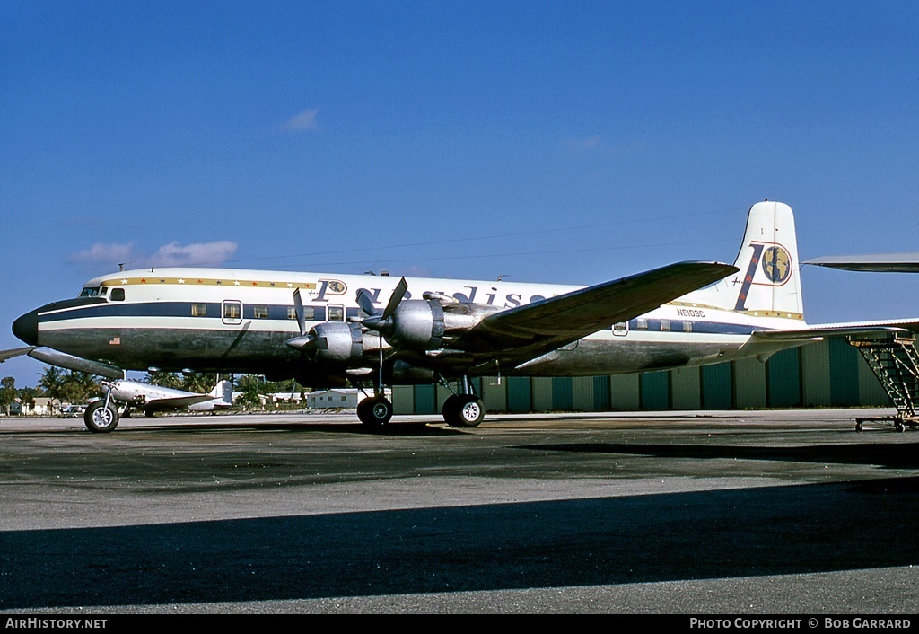 Aircraft Photo of N6103C | Douglas DC-6B | Paradise 1000 Travel Club | AirHistory.net #28570