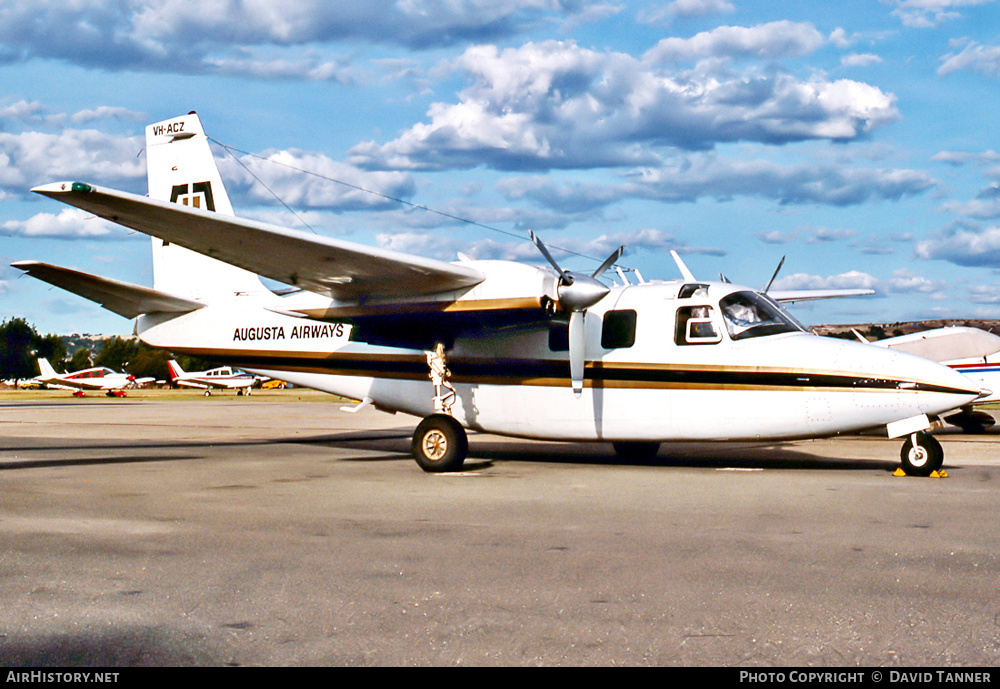 Aircraft Photo of VH-ACZ | Rockwell 500S Shrike Commander | Augusta Airways | AirHistory.net #28580
