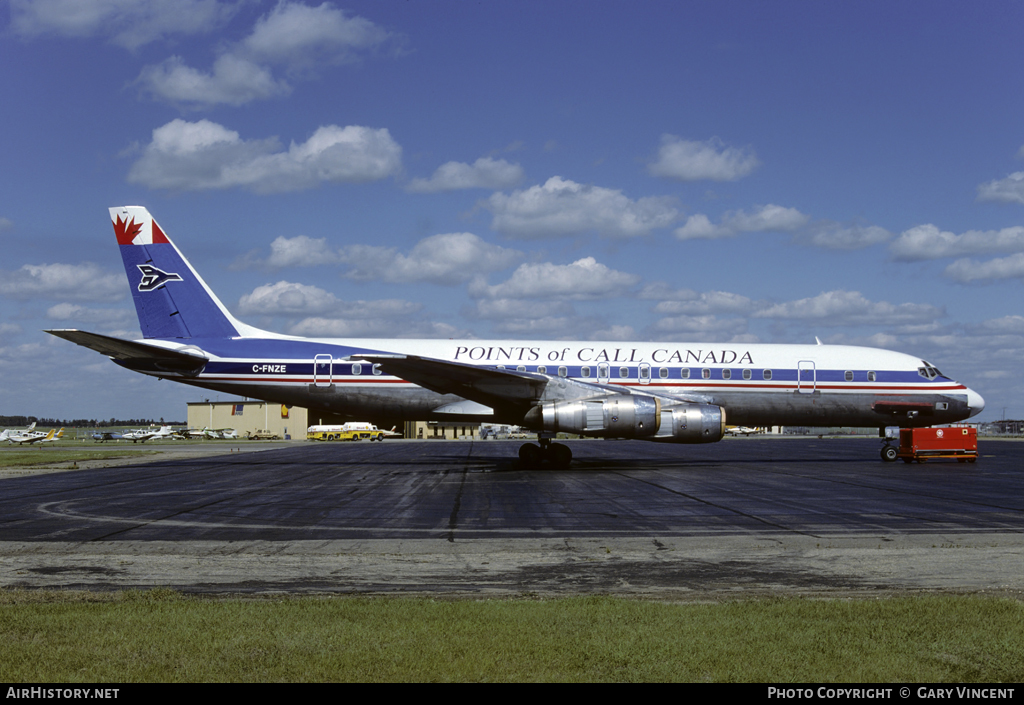 Aircraft Photo of C-FNZE | McDonnell Douglas DC-8-52 | Points of Call Canada | AirHistory.net #28581