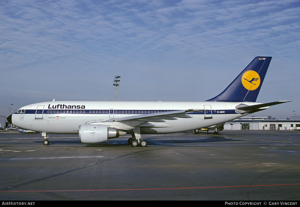 Aircraft Photo of D-AICH | Airbus A310-203 | Lufthansa | AirHistory.net #28582