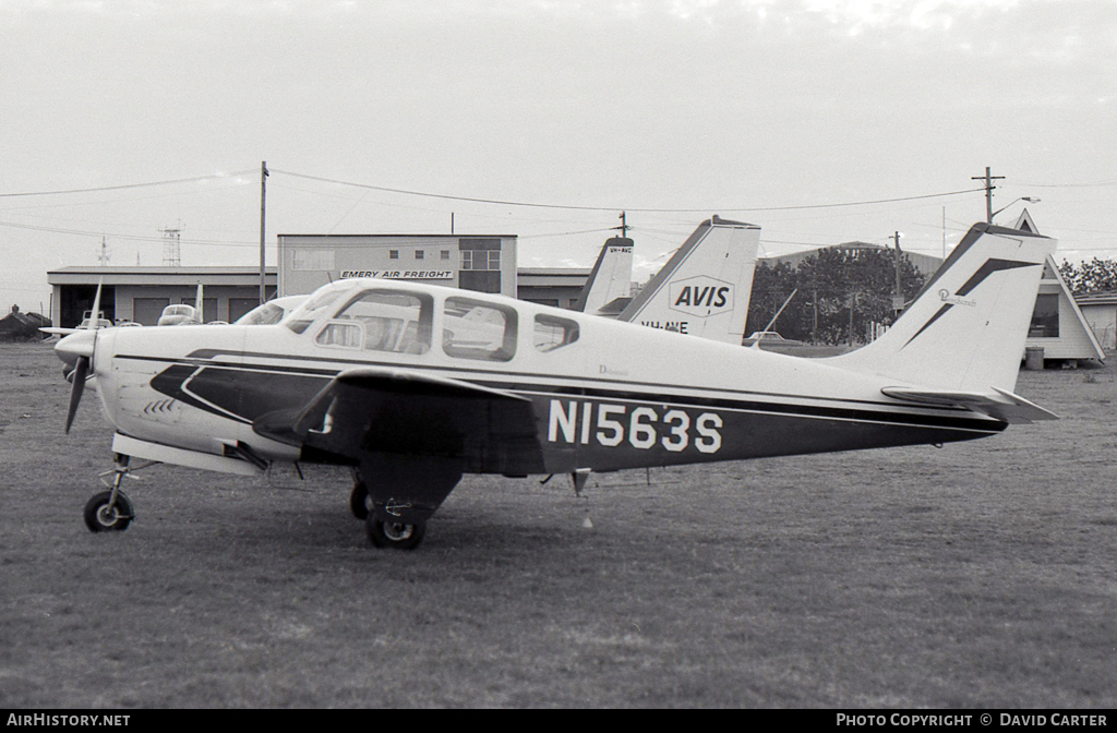 Aircraft Photo of N1563S | Beech B33 Debonair | AirHistory.net #28586