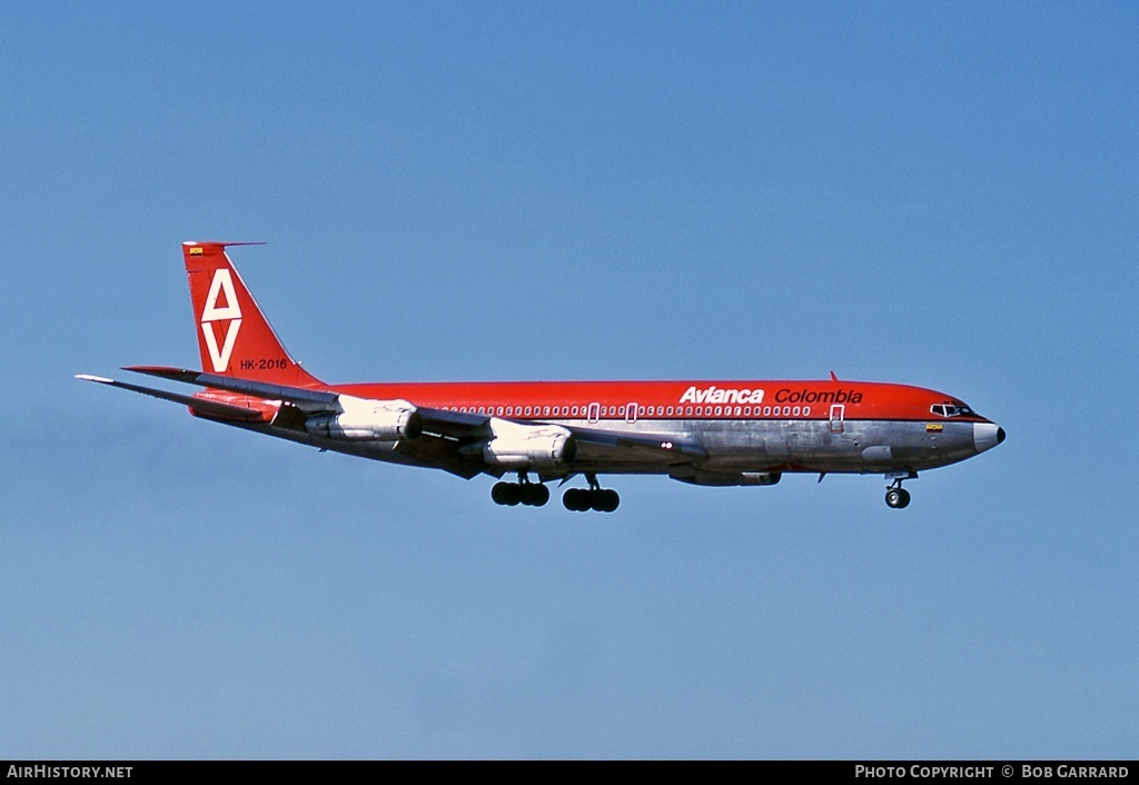 Aircraft Photo of HK-2016 | Boeing 707-321B | Avianca | AirHistory.net #28596