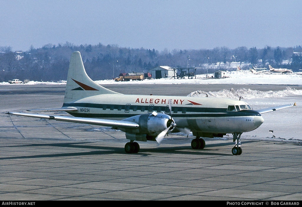 Aircraft Photo of N8423H | Convair 440-0 Metropolitan | Allegheny Airlines | AirHistory.net #28597