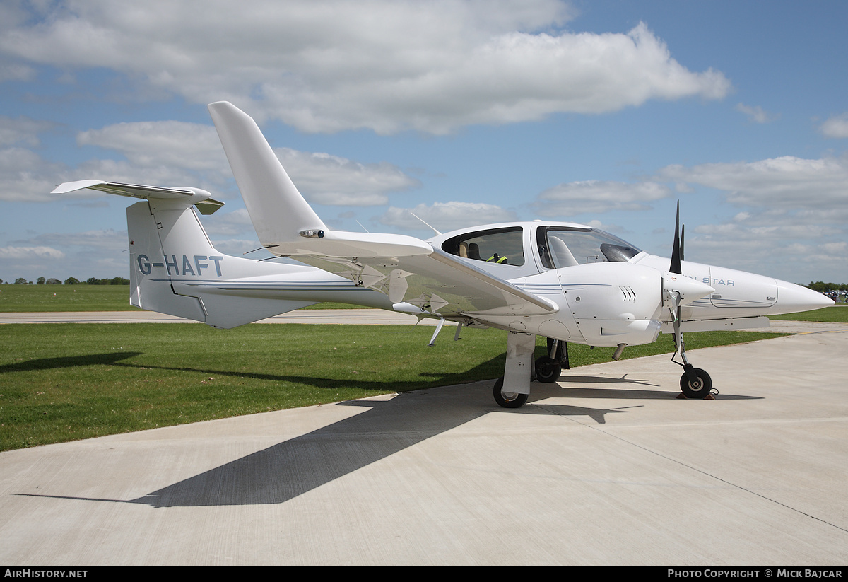 Aircraft Photo of G-HAFT | Diamond DA42 Twin Star | AirHistory.net #28613