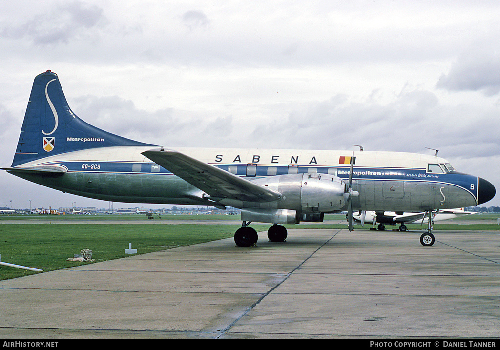 Aircraft Photo of OO-SCS | Convair 440-61 Metropolitan | Sabena | AirHistory.net #28615