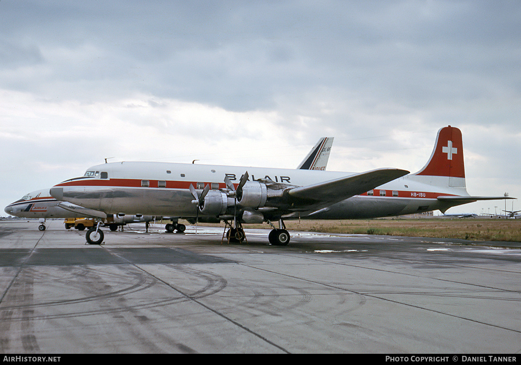Aircraft Photo of HB-IBU | Douglas DC-6B | Balair | AirHistory.net #28632