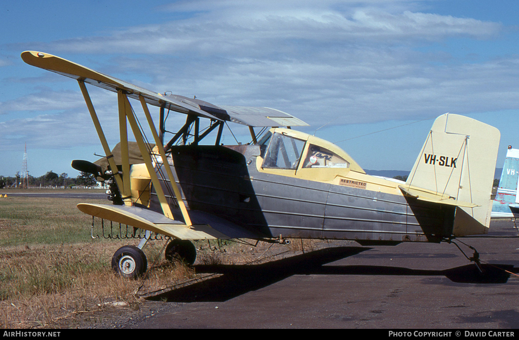 Aircraft Photo of VH-SLK | Grumman G-164A Ag-Cat | AirHistory.net #28636