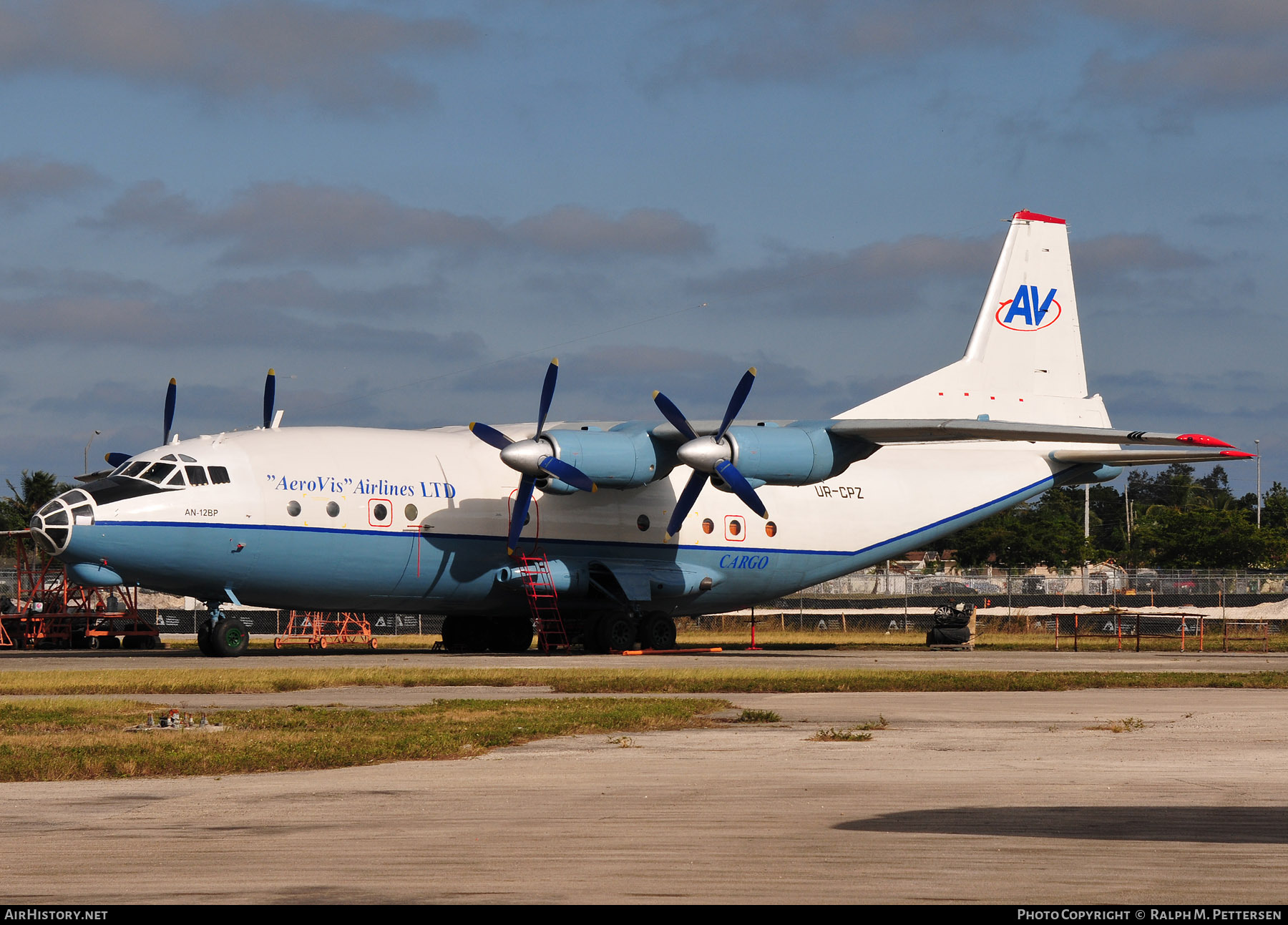 Aircraft Photo of UR-CPZ | Antonov An-12BP | AeroVis Airlines | AirHistory.net #28645