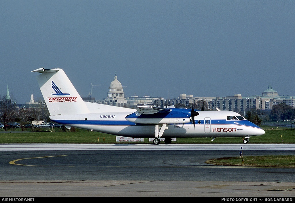 Aircraft Photo of N908HA | De Havilland Canada DHC-8-102 Dash 8 | Piedmont Regional | AirHistory.net #28686