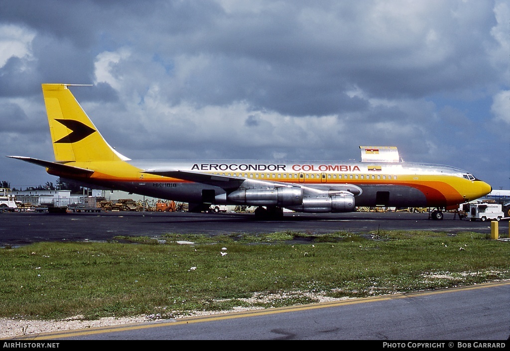 Aircraft Photo of HK-1818 | Boeing 707-123(B/F) | Aerocóndor | AirHistory.net #28687