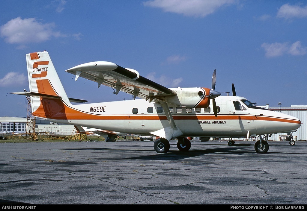 Aircraft Photo of N659E | De Havilland Canada DHC-6-200 Twin Otter | Shawnee Airlines | AirHistory.net #28693