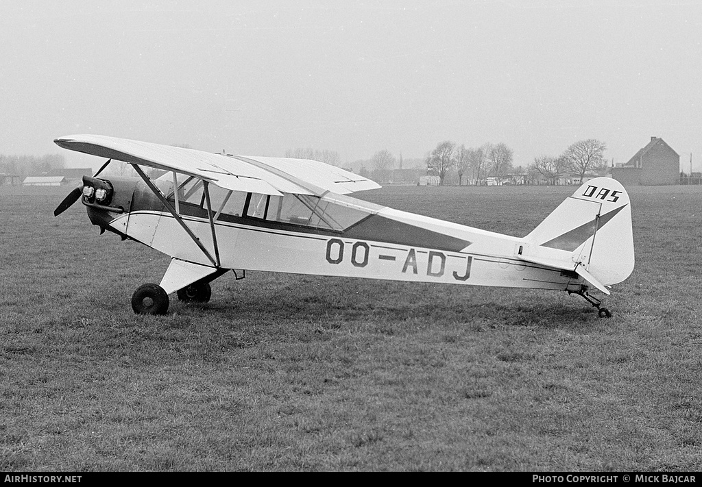 Aircraft Photo of OO-ADJ | Piper L-4H Grasshopper (J-3C-65D) | DAS - Devleminck Air Service | AirHistory.net #28703