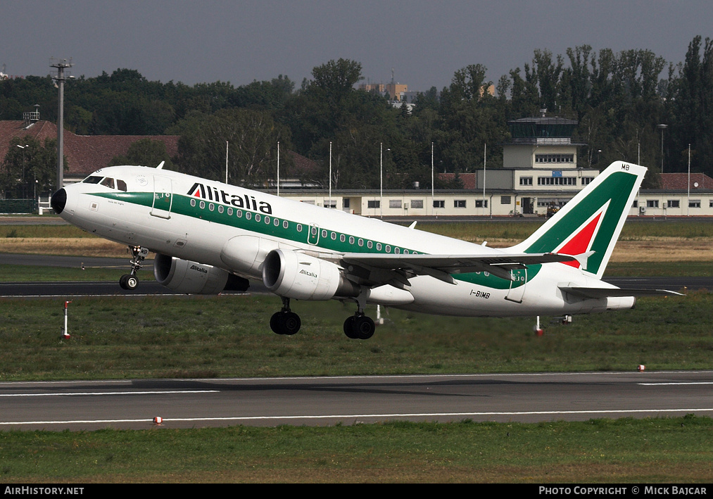 Aircraft Photo of I-BIMB | Airbus A319-112 | Alitalia | AirHistory.net #28704