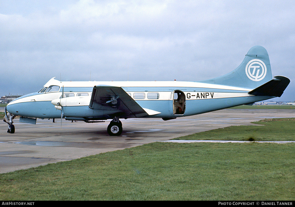 Aircraft Photo of G-ANPV | De Havilland D.H. 114 Heron 2D | TI Group Services | AirHistory.net #28707