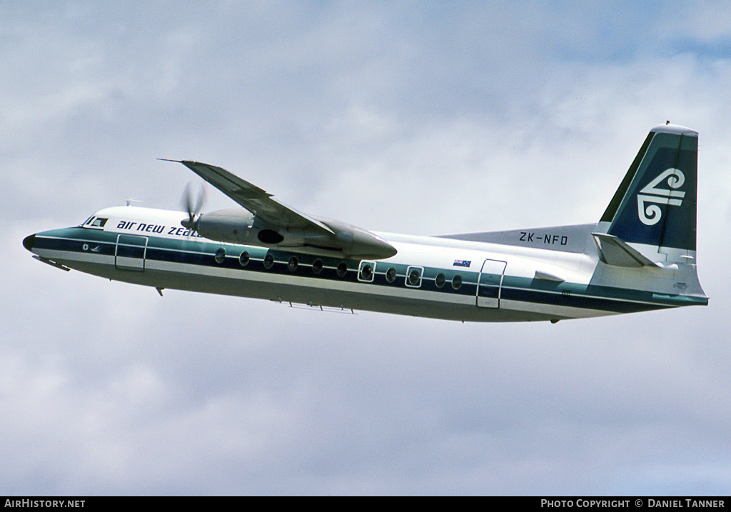 Aircraft Photo of ZK-NFD | Fokker F27-500F Friendship | Air New Zealand | AirHistory.net #28721