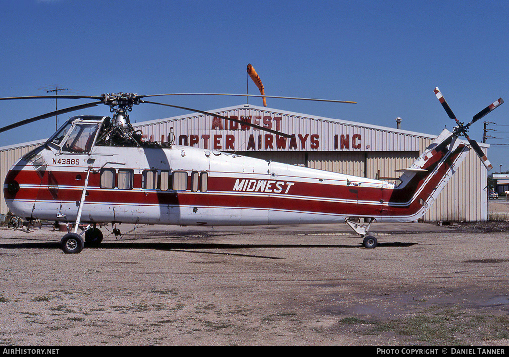 Aircraft Photo of N4388S | Sikorsky S-58 | Midwest Helicopter Airways | AirHistory.net #28725