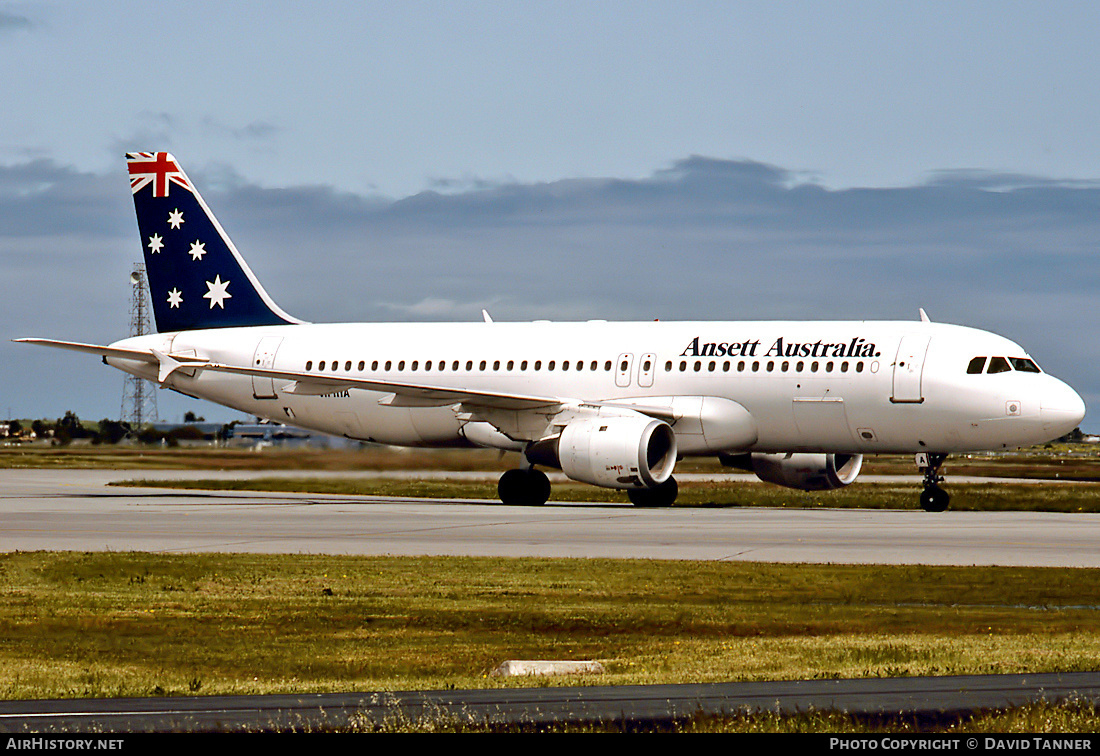 Aircraft Photo of VH-HYA | Airbus A320-211 | Ansett Australia | AirHistory.net #28736
