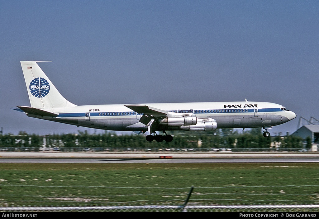 パーティを彩るご馳走や Aircraft American Pan | 707-321C Boeing | N767PA of Photo 民間航空機