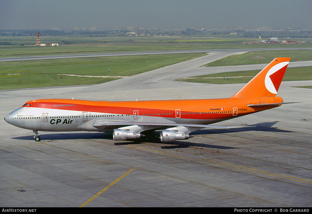 Aircraft Photo of C-FCRA | Boeing 747-217B | CP Air | AirHistory.net #28756