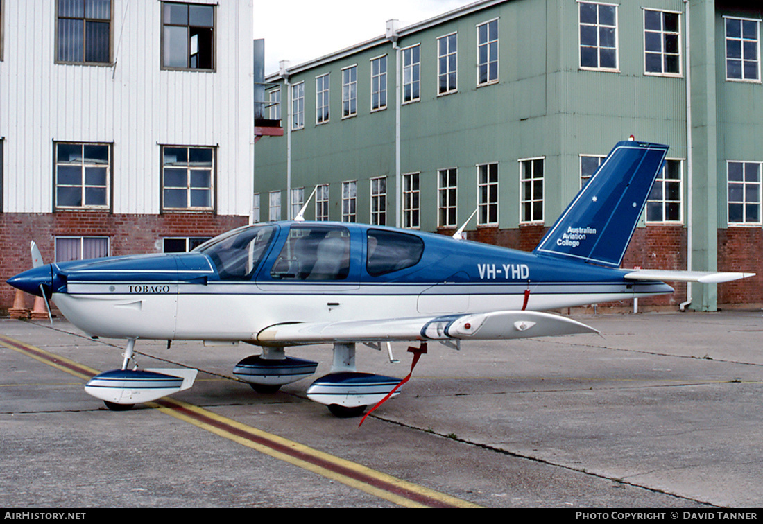 Aircraft Photo of VH-YHD | Socata TB-10 Tobago | Australian Aviation College | AirHistory.net #28765