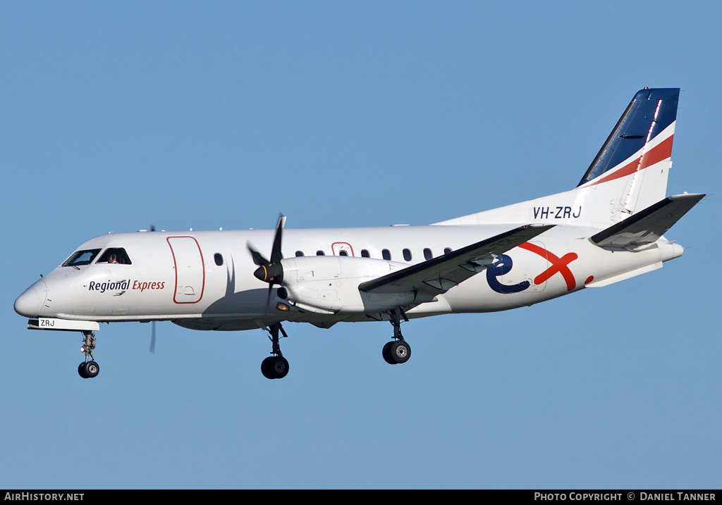 Aircraft Photo of VH-ZRJ | Saab 340B/Plus | REX - Regional Express | AirHistory.net #28767
