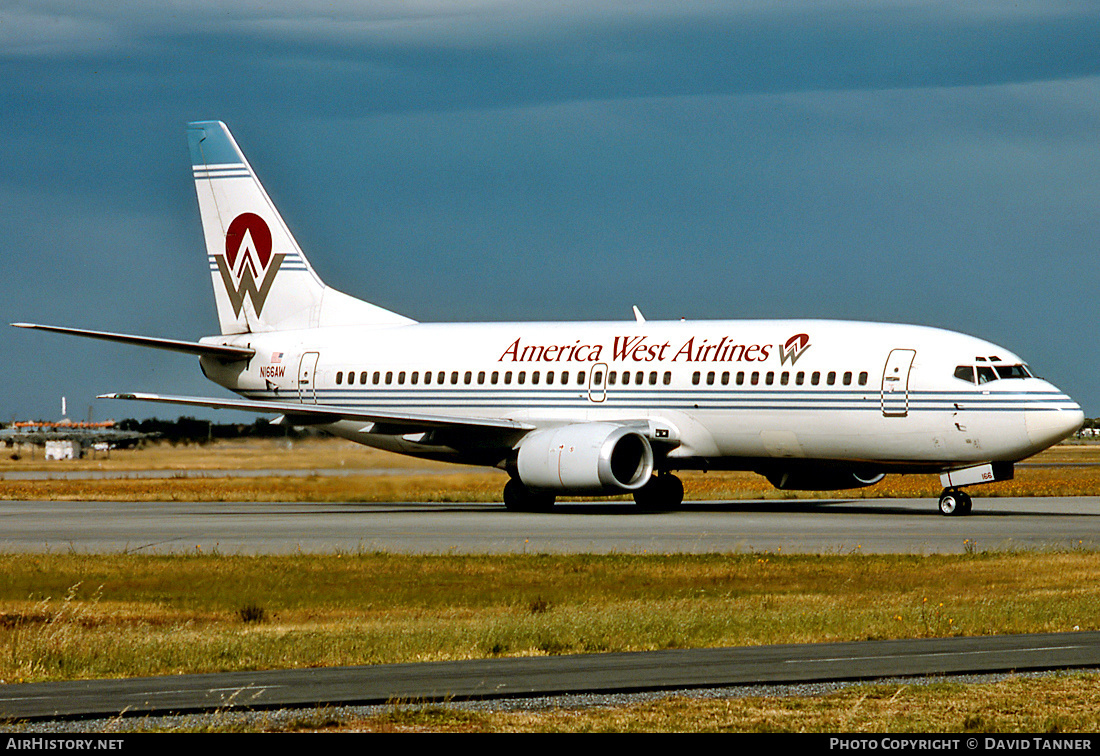 Aircraft Photo of N166AW | Boeing 737-33A | America West Airlines | AirHistory.net #28778