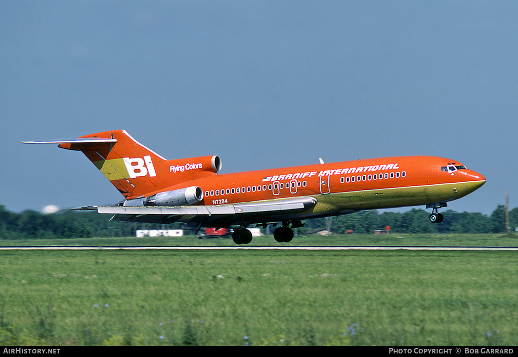Aircraft Photo of N7284 | Boeing 727-62C | Braniff International Airways | AirHistory.net #28801