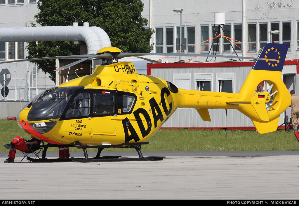Aircraft Photo of D-HBLN | Eurocopter EC-135P-2 | ADAC Luftrettung | AirHistory.net #28802