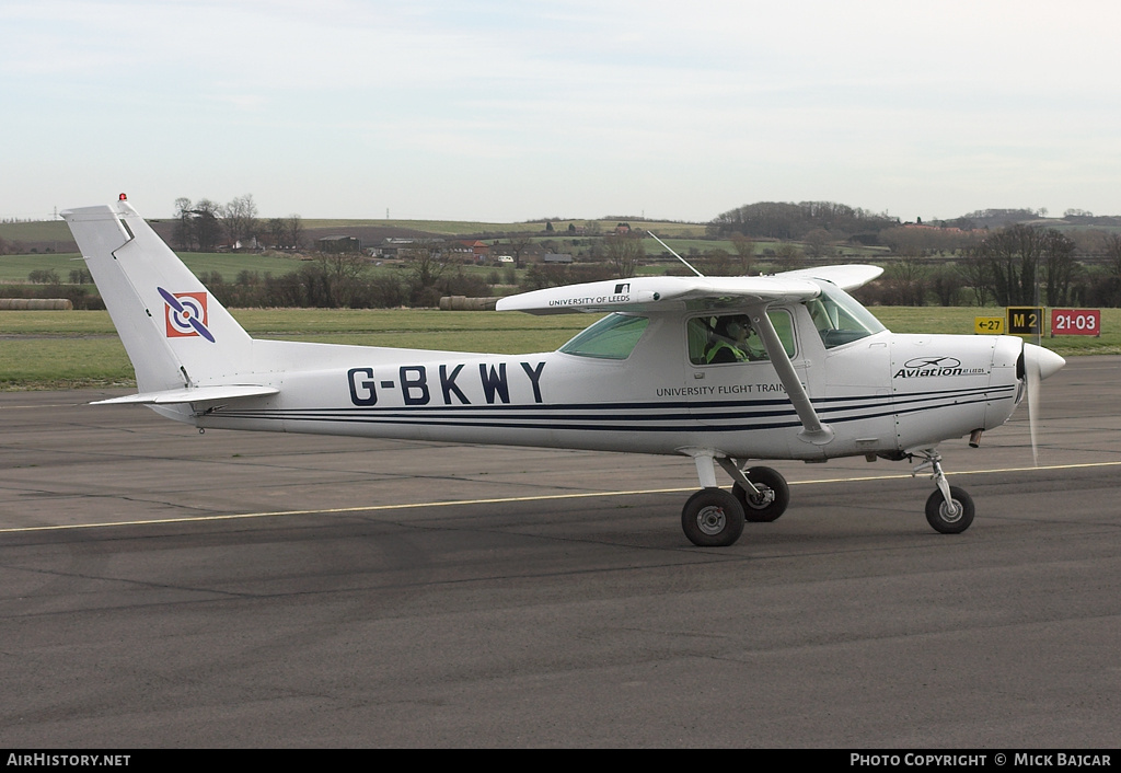 Aircraft Photo of G-BKWY | Reims F152 | University of Leeds | AirHistory.net #28818