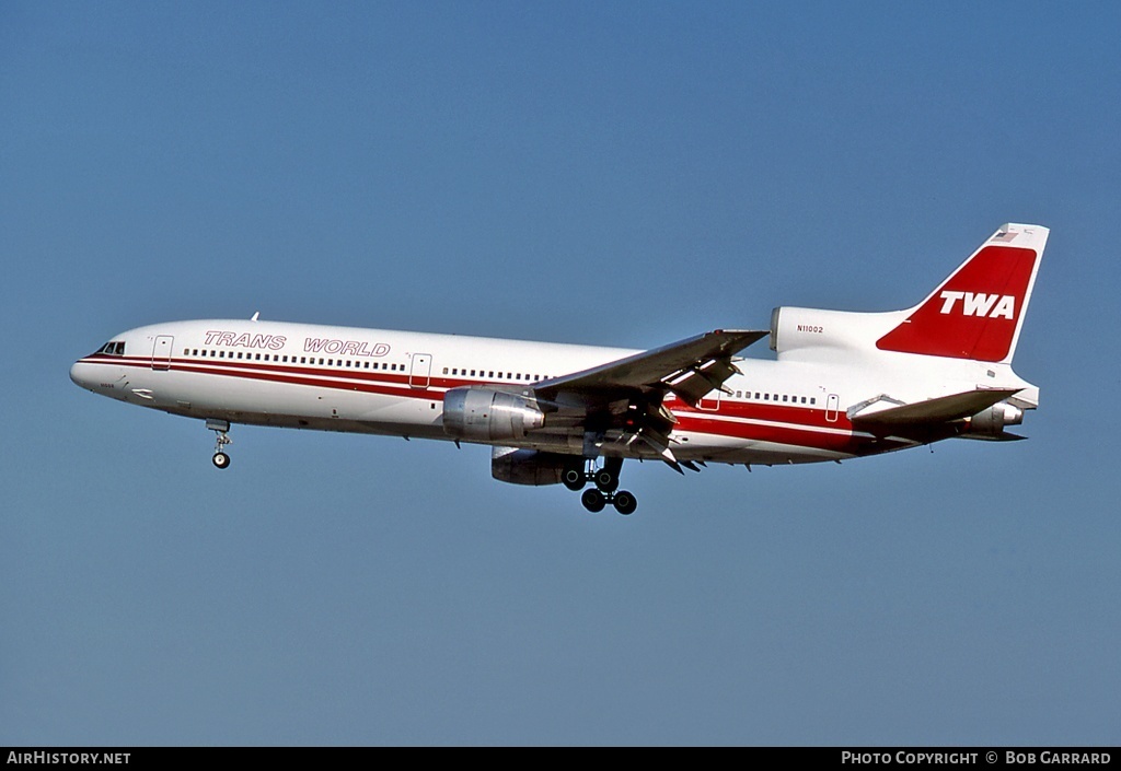 Aircraft Photo of N11002 | Lockheed L-1011-385-1 TriStar 1 | Trans World Airlines - TWA | AirHistory.net #28834