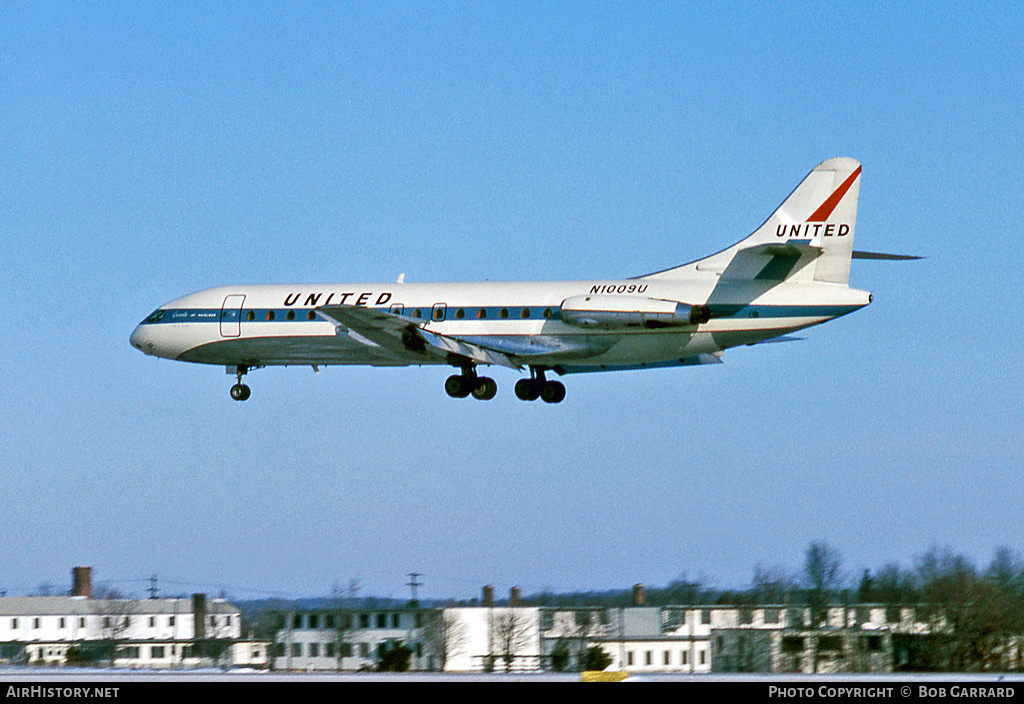 Aircraft Photo of N1009U | Sud SE-210 Caravelle VI-R | United Air Lines | AirHistory.net #28837