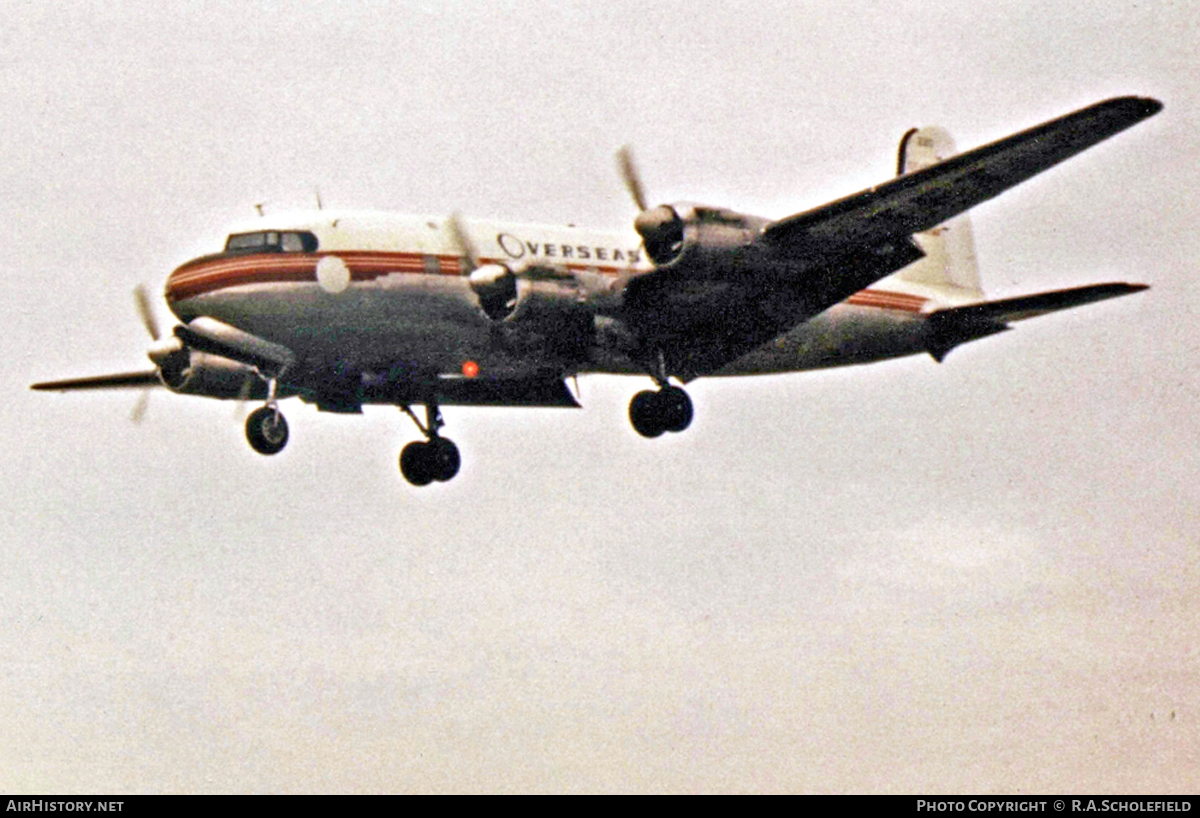 Aircraft Photo of CF-TFT | Canadair DC-4M-2 North Star | Overseas Aviation | AirHistory.net #28839