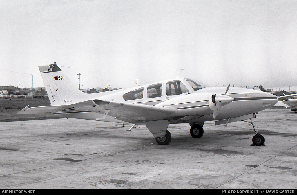 Aircraft Photo of VH-SQC | Beech D55 Baron | AirHistory.net #28842