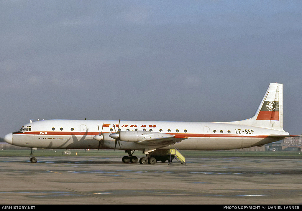 Aircraft Photo of LZ-BEP | Ilyushin Il-18V | Balkan - Bulgarian Airlines | AirHistory.net #28846