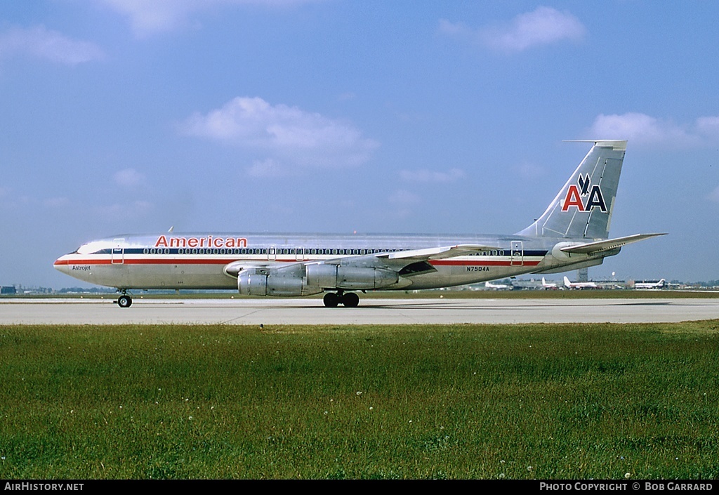 Aircraft Photo of N7504A | Boeing 707-123(B) | American Airlines | AirHistory.net #28847