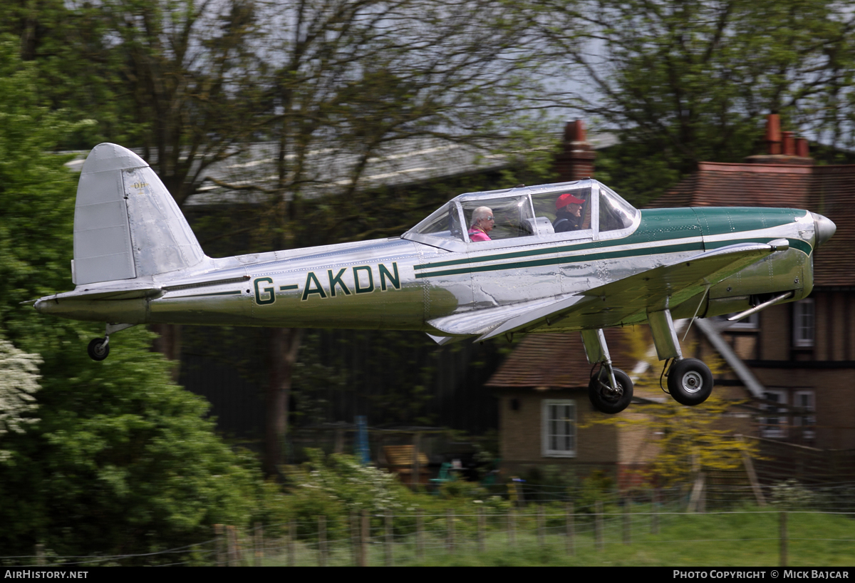 Aircraft Photo of G-AKDN | De Havilland Canada DHC-1A-1 Chipmunk Mk1 | AirHistory.net #28854