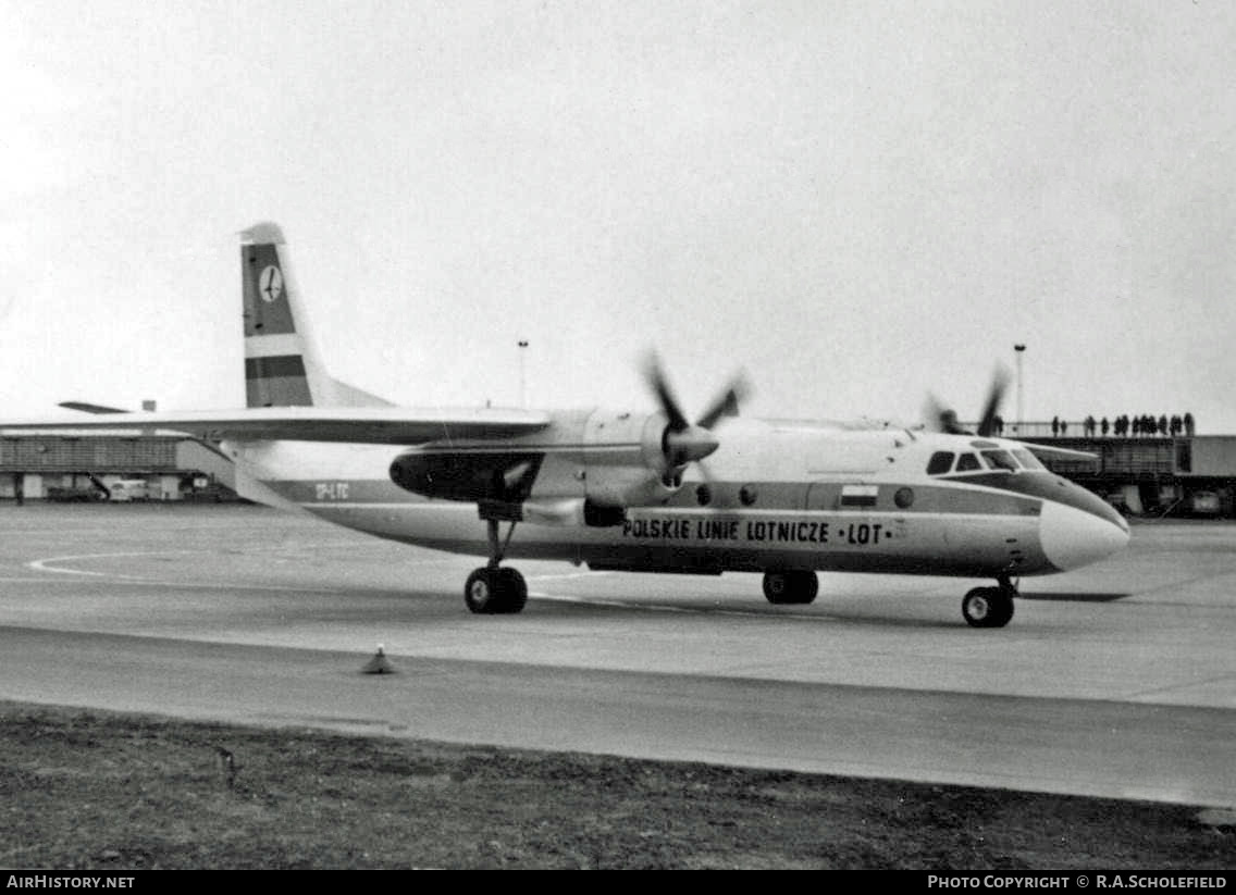 Aircraft Photo of SP-LTC | Antonov An-24B | LOT Polish Airlines - Polskie Linie Lotnicze | AirHistory.net #28859