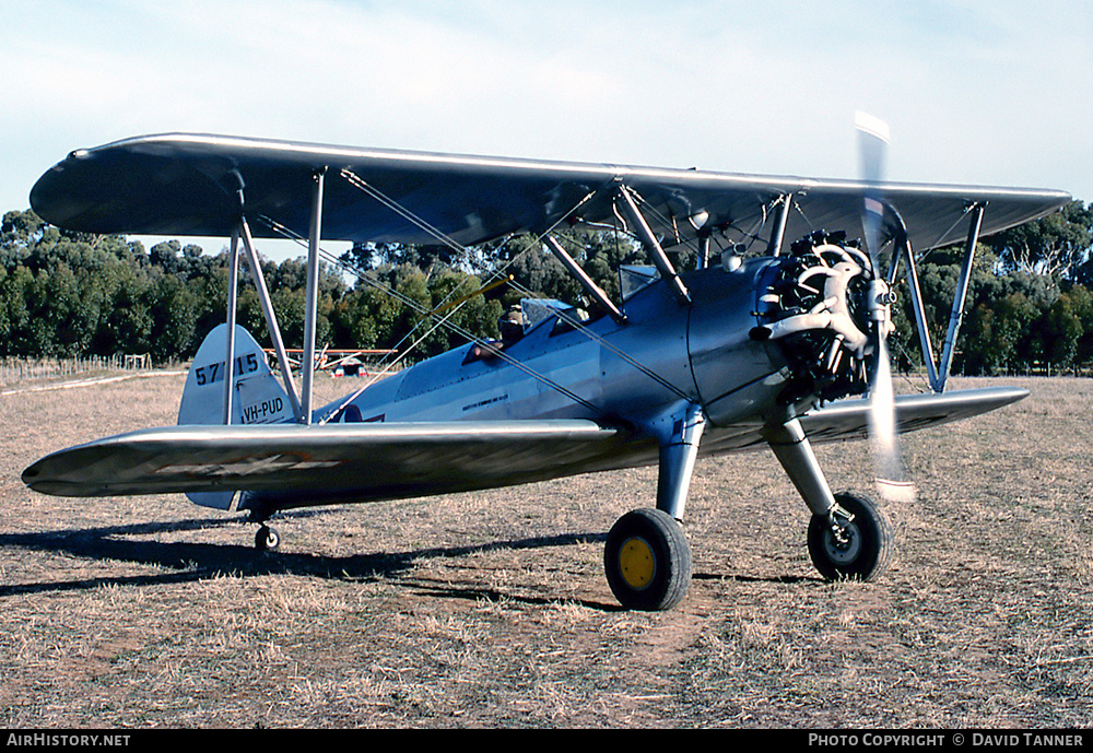 Aircraft Photo of VH-PUD | Boeing B75N Stearman | AirHistory.net #28862