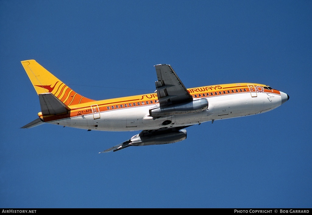 Aircraft Photo of OY-APR | Boeing 737-2L9/Adv | Surinam Airways | AirHistory.net #28867