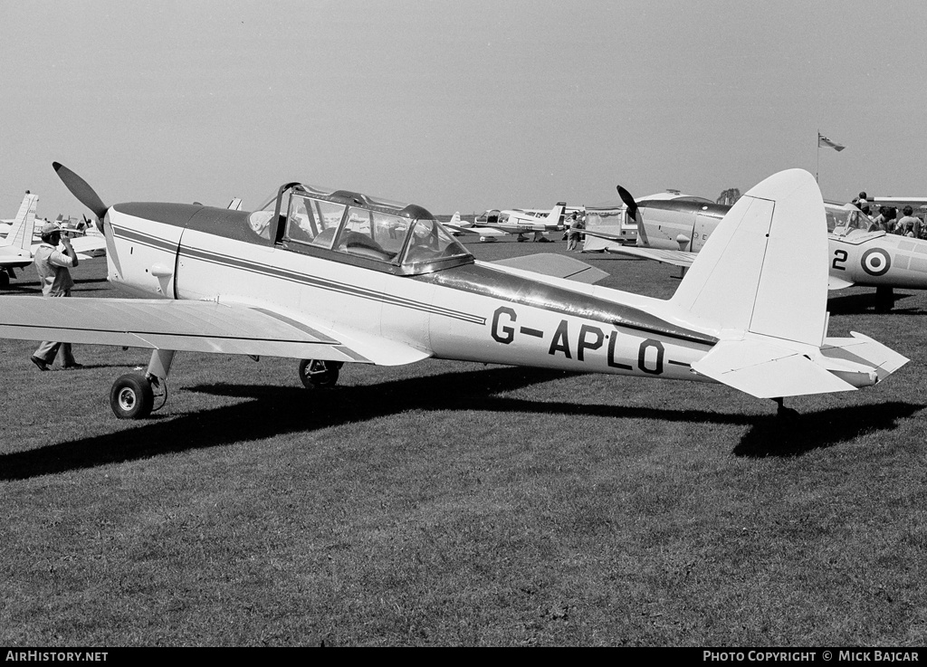 Aircraft Photo of G-APLO | De Havilland DHC-1 Chipmunk Mk22A | AirHistory.net #28899