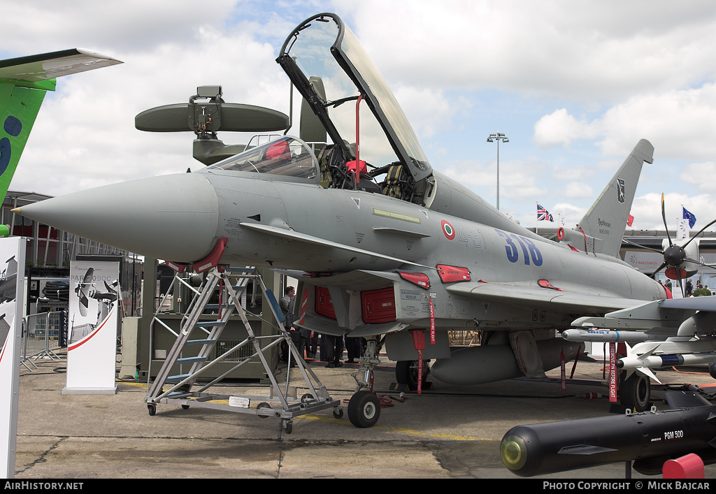 Aircraft Photo of MM55093 | Eurofighter EF-2000 Typhoon T | Italy - Air Force | AirHistory.net #28904