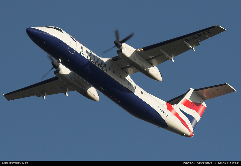 Aircraft Photo of G-BRYV | Bombardier DHC-8-311Q Dash 8 | BA Connect | AirHistory.net #28905