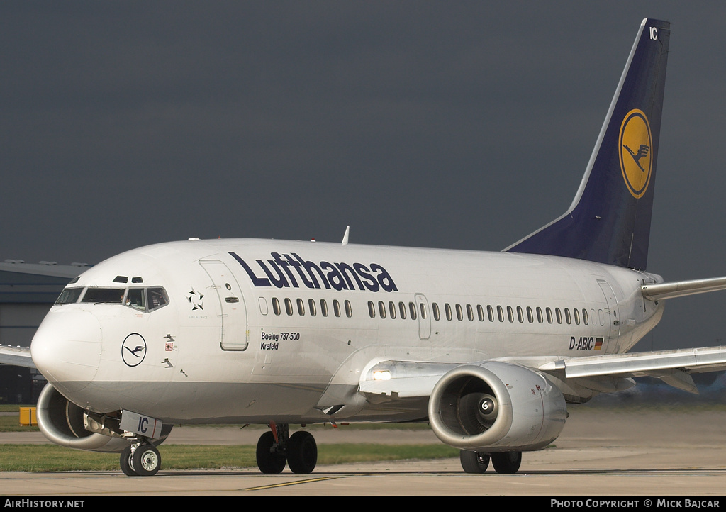 Aircraft Photo of D-ABIC | Boeing 737-530 | Lufthansa | AirHistory.net #28911