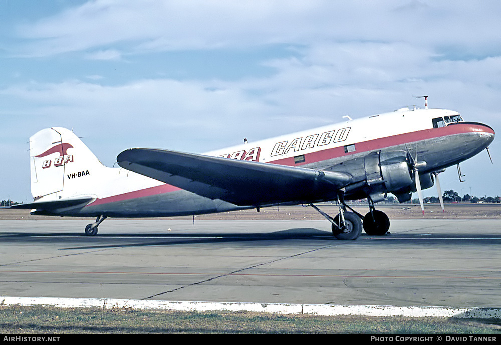 Aircraft Photo of VH-BAA | Douglas C-47A Skytrain | BBA Cargo - Brain & Brown Airfreighters | AirHistory.net #28919