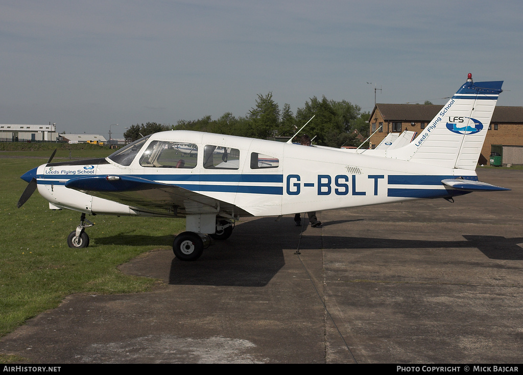 Aircraft Photo of G-BSLT | Piper PA-28-161 Warrior II | Leeds Flying School | AirHistory.net #28923