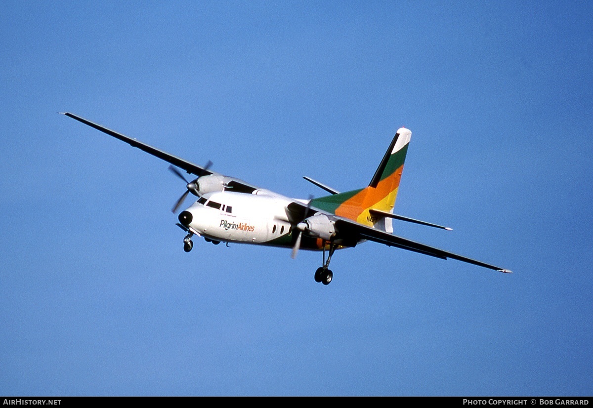 Aircraft Photo of N143PM | Fokker F27-100 Friendship | Pilgrim Airlines | AirHistory.net #28927