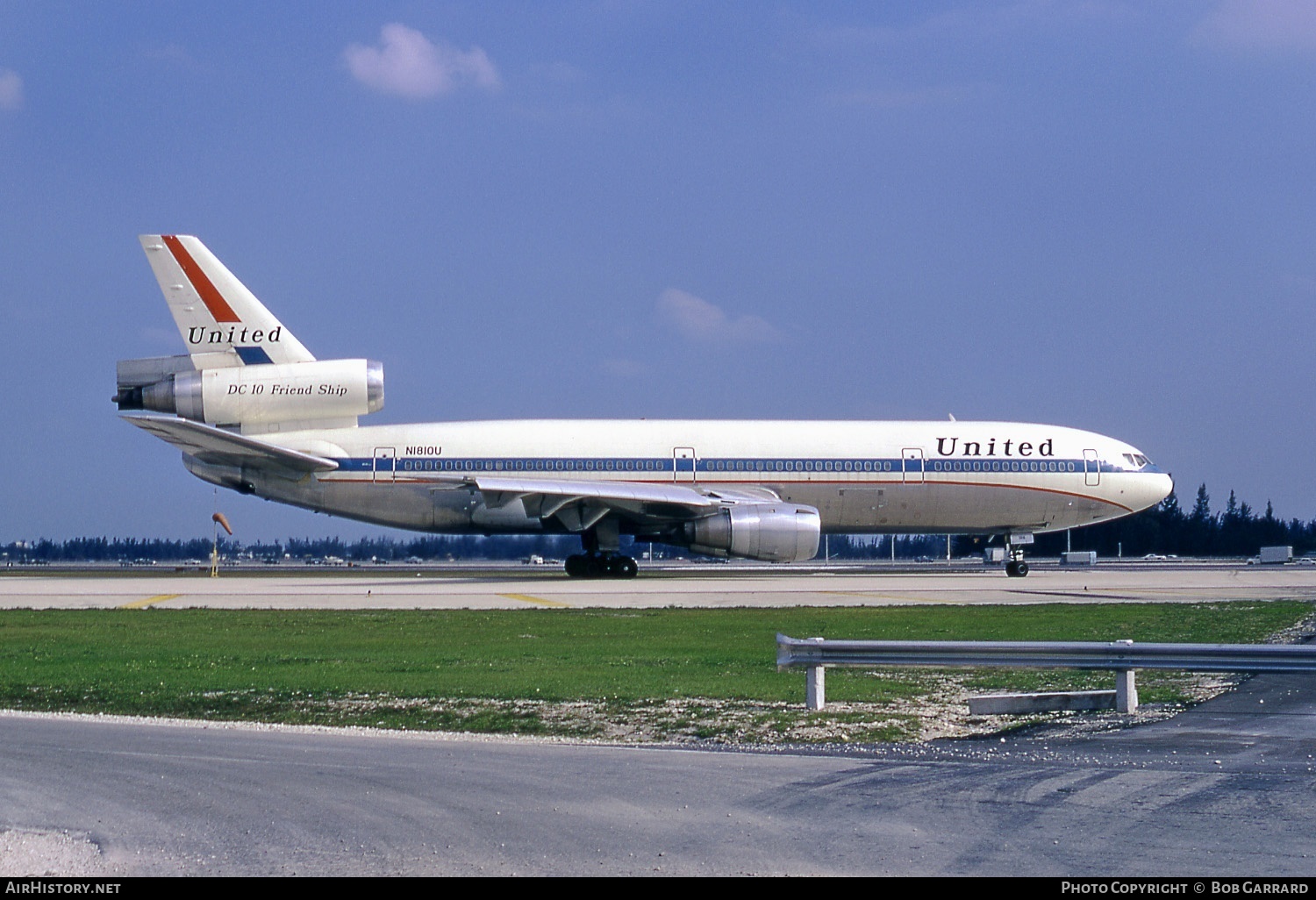 Aircraft Photo of N1810U | McDonnell Douglas DC-10-10 | United Airlines | AirHistory.net #28942