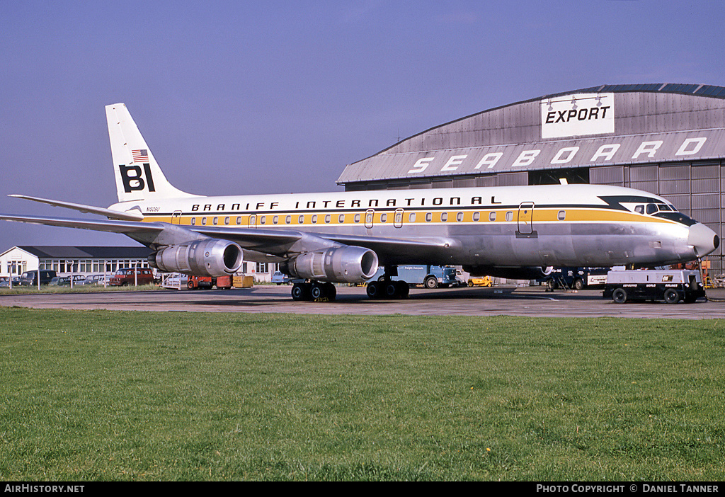 Aircraft Photo of N1509U | Douglas DC-8-55 | Braniff International Airways | AirHistory.net #28945