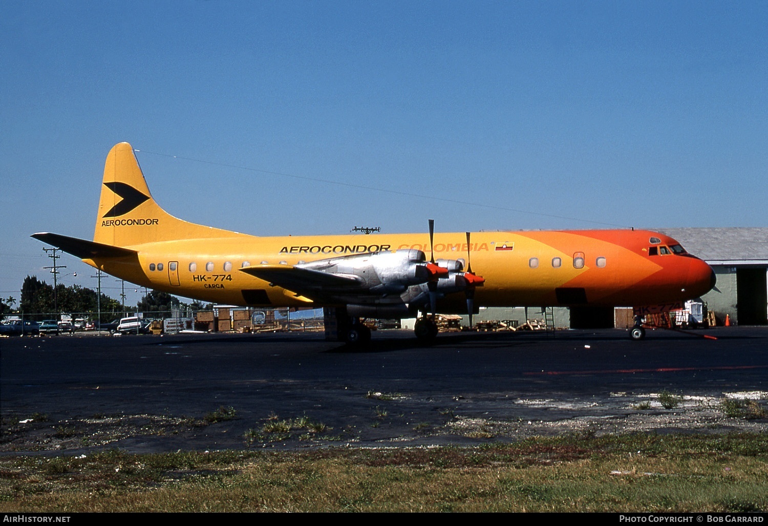 Aircraft Photo of HK-774 | Lockheed L-188A Electra | Aerocóndor | AirHistory.net #28971