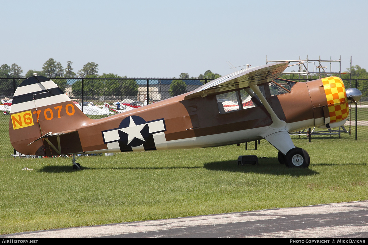 Aircraft Photo of N67070 | Stinson AT-19 Reliant (V-77) | USA - Air Force | AirHistory.net #28976